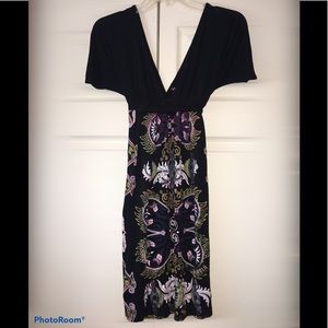 Love Culture deep V neck dress size S